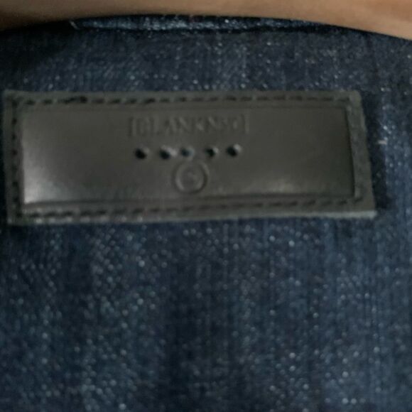 BlankNYC Distressed Floral Denim Jean Jacket - Picture 3 of 3